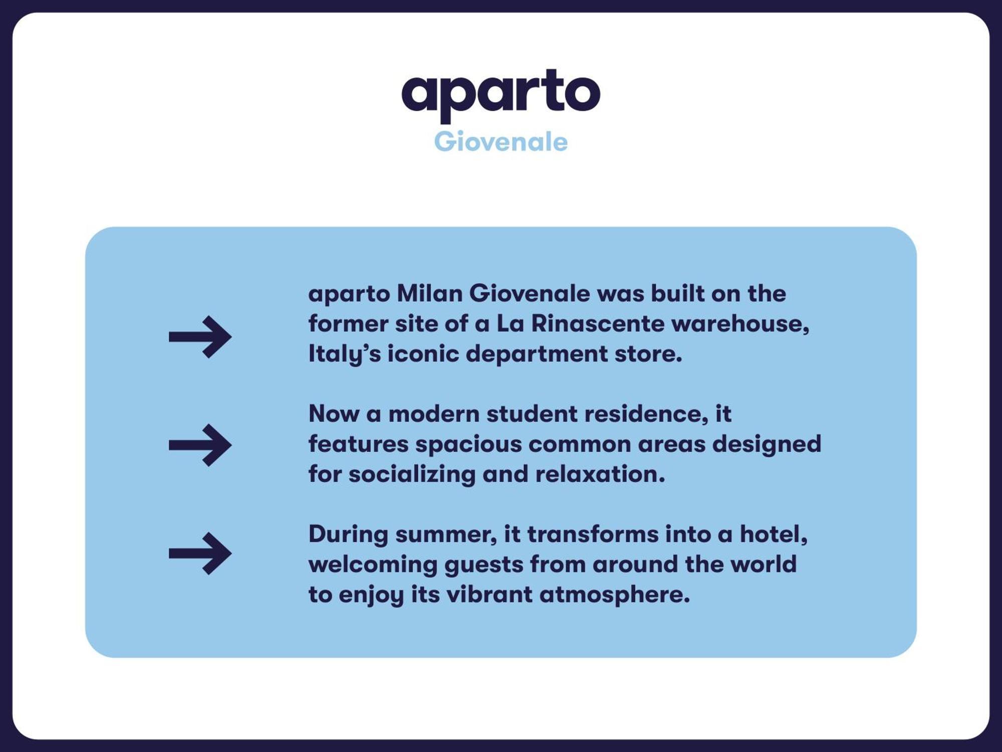 Aparto Milan Giovenale Exteriér fotografie
